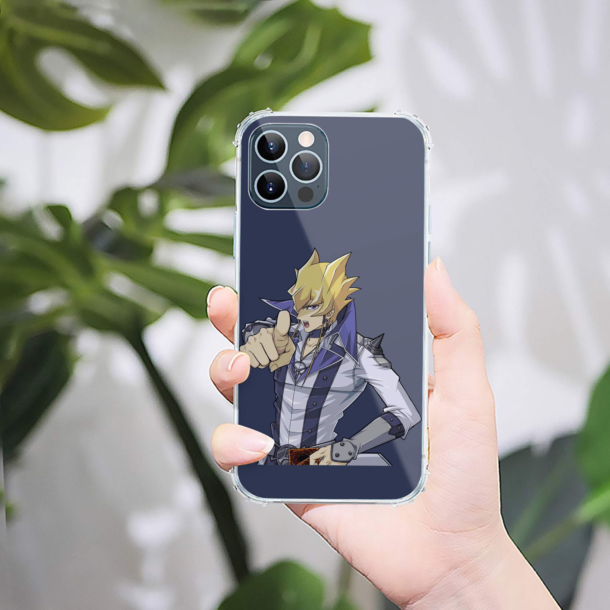 （画像用） 遊☆戯☆王 Yu-Gi-Oh! 【iPhone 12シリーズ対応】透明スマホケース（クリアソフトケース）